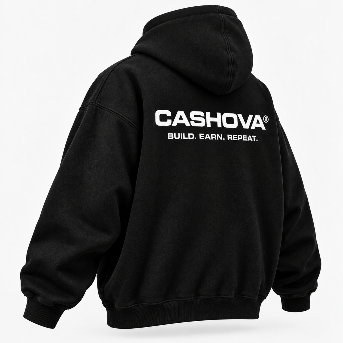 CASHOVA® ORIGIN - BLACK HOODIE
