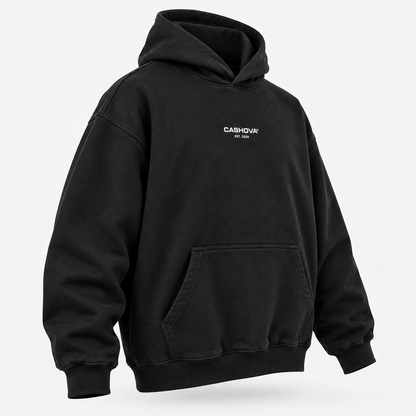 CASHOVA® ORIGIN - BLACK HOODIE