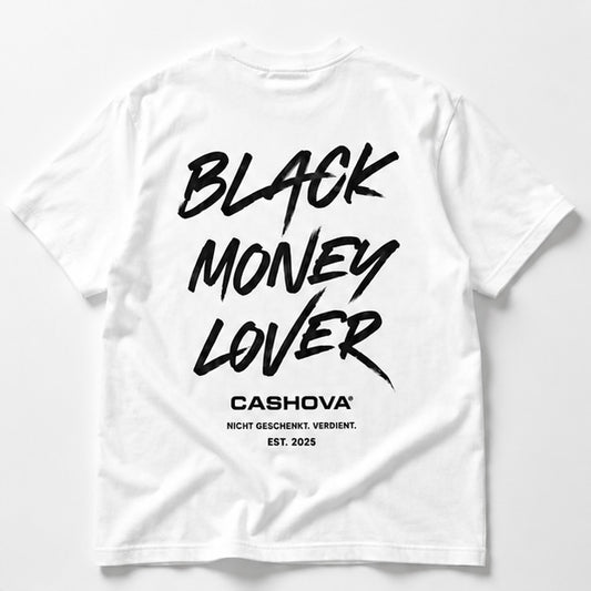 BLACK MONEY LOVER - WHITE SHIRT