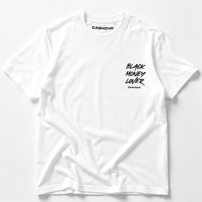 BLACK MONEY LOVER - WHITE SHIRT
