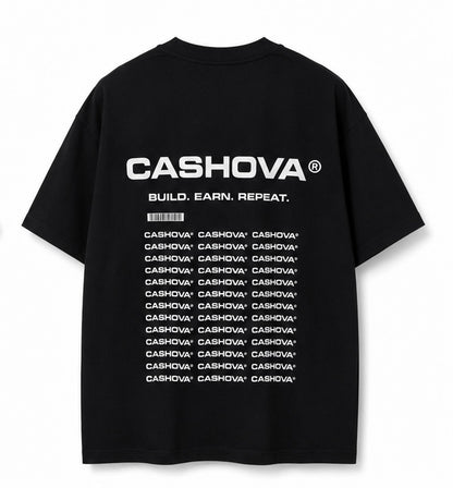 BUILD. EARN. REPEAT. - Oversized Shirt by CASHOVA®
