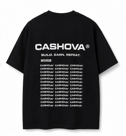 BUILD. EARN. REPEAT. - Oversized Shirt by CASHOVA®