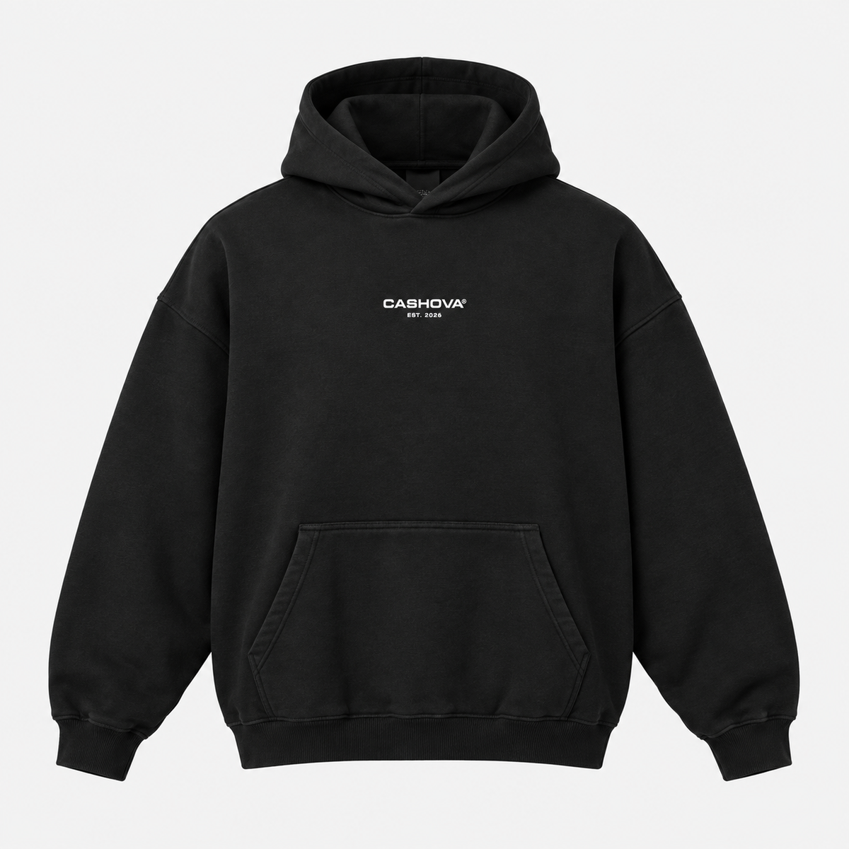 BUILD. EARN. REPEAT. - BLACK HOODIE